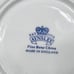 AYNSLEY Cobalt Blue ORCHARD FRUIT England Teacup Cup & Saucer - Vintage
