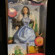 Barbie Doll as Dorothy Wizard Of Oz Pink Label Light Up Ruby Slippers