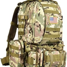 Tactical Backpack Military Army Rucksack Assault Pack Detachable Molle Bag