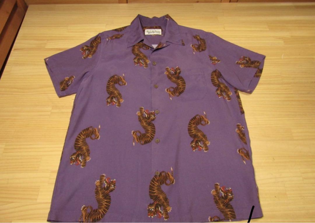 WACKO MARIA Tiger Open Collar Shirt