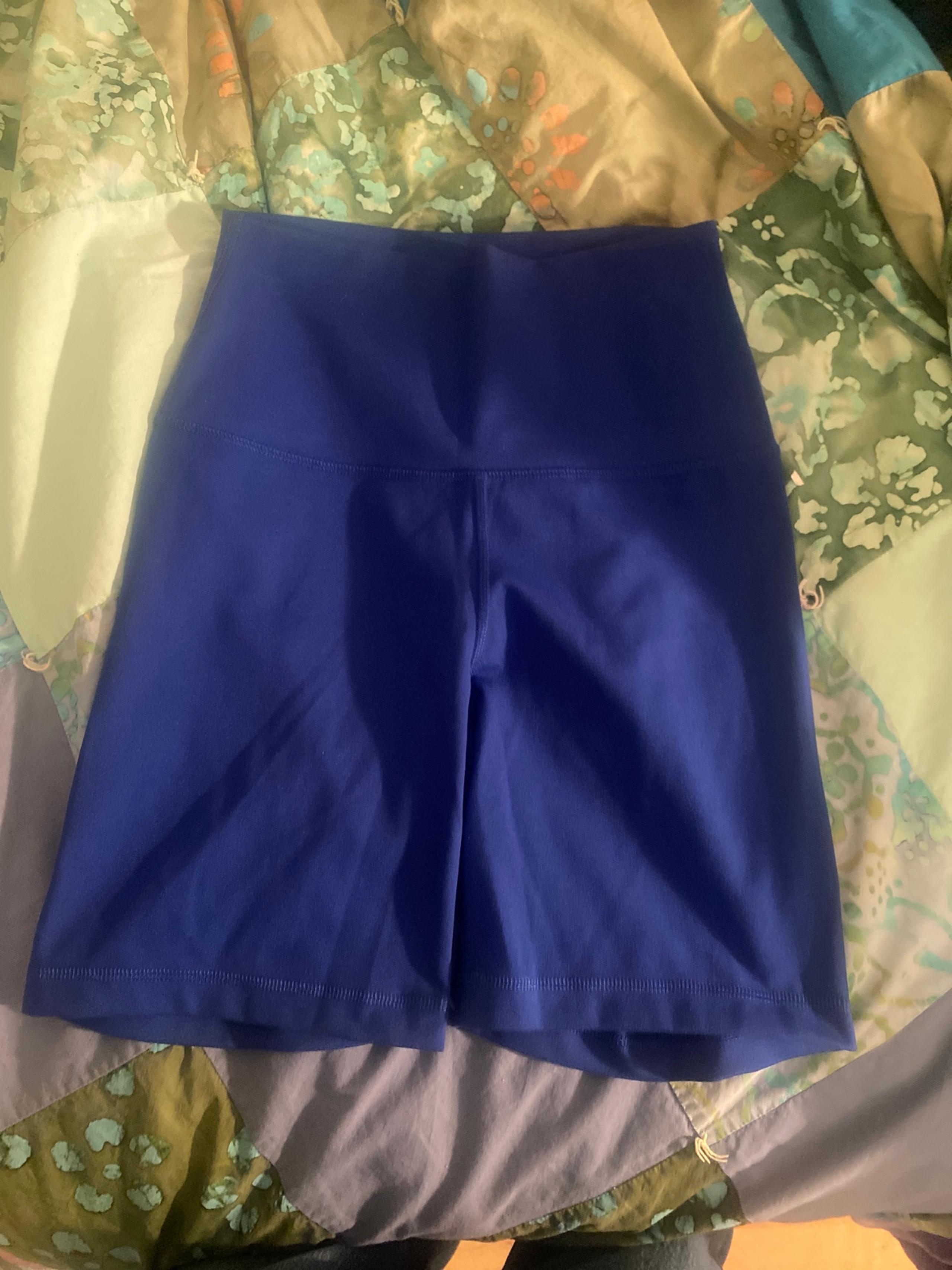 Women’s Blue Biker Shorts