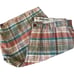 Tommy Bahama Linen Blend Plaid Relax Shorts Mens Size 36