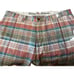Tommy Bahama Linen Blend Plaid Relax Shorts Mens Size 36
