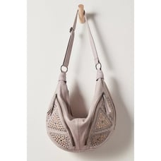 NEW Free People West Side Studded Sling in Oyster grey