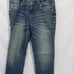 Cute Miss Me Boyfriend Denim Jean Capri Distressed Thick Stitch Flap Pocket.  S