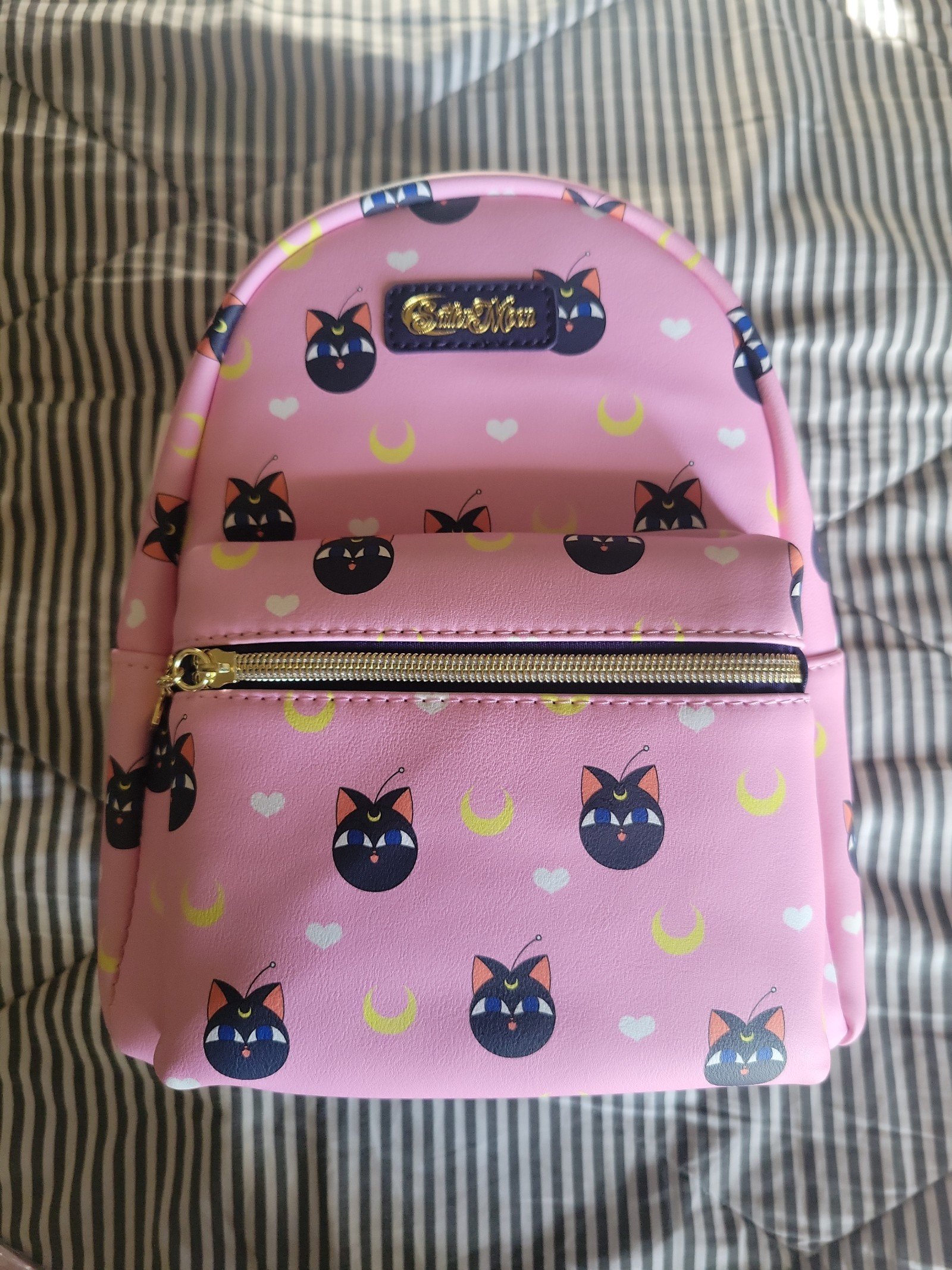Loungefly Luna P mini backpack & matching cardholder