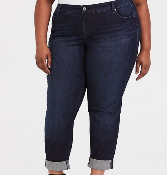 Size 12R Plus Size Torrid Boyfriend Jean