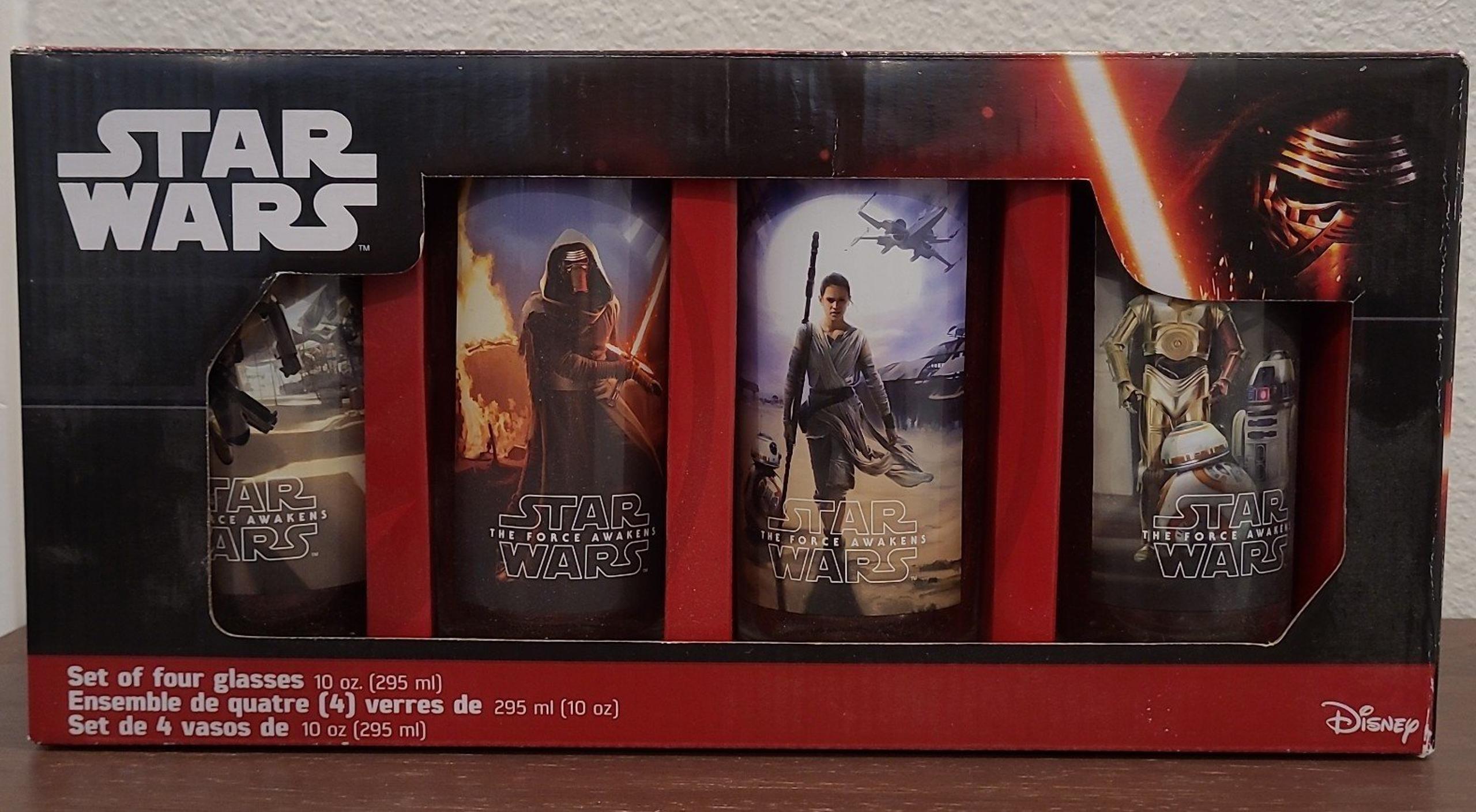 Star Wars The Force Awakens Glass Set (4)