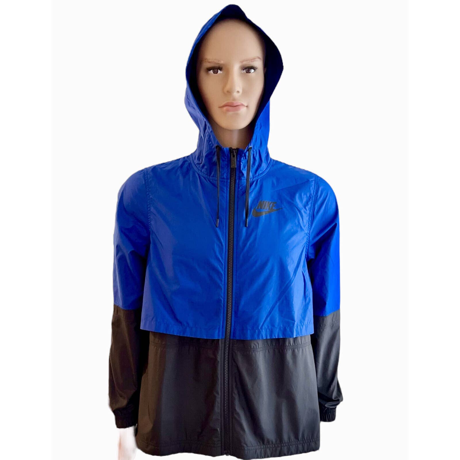 Nike Jacket Women Size Small Sportswear Woven Hoodie (AJ2982-615)