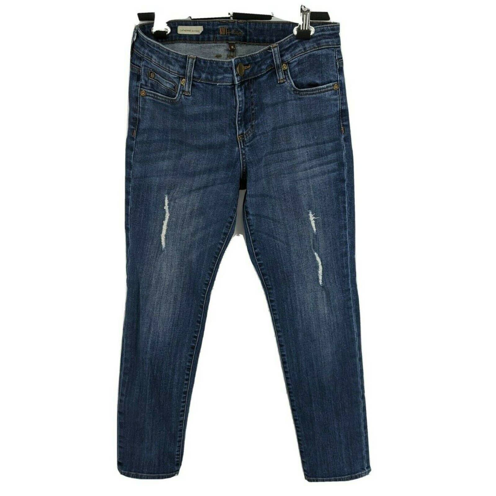 Catherine Boyfriend size 6 Blue Jeans