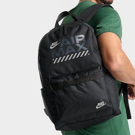 Nike Air Max Heritage Backpack 25L, Color: Black
