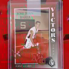 2002 BCG J.J.BAREA ROOKIE AUTO CARD#5 MI