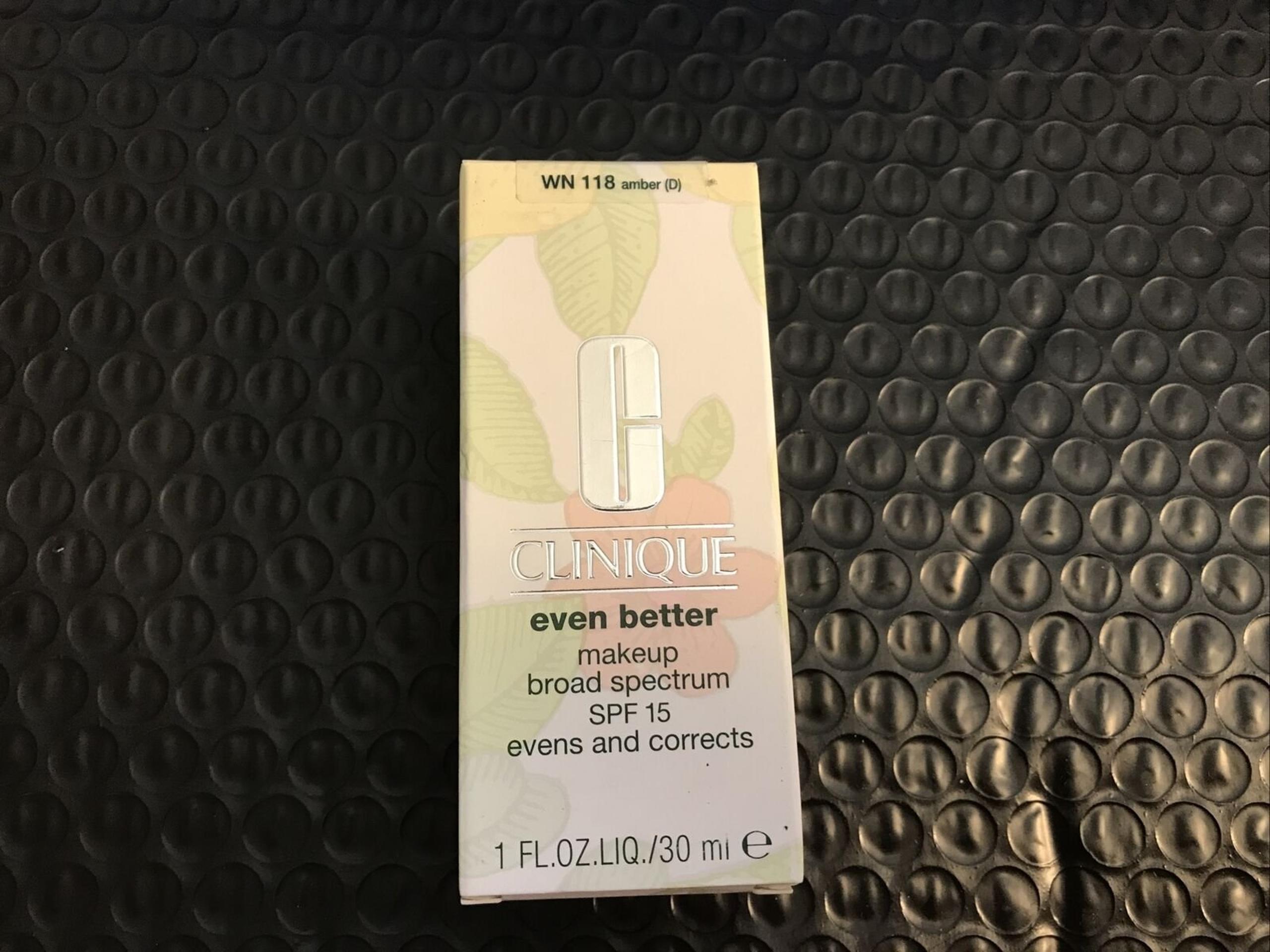 Face Foundation Even Better Makeup Broad Spectrum SPF15 AMBER WN 118 by Clinique