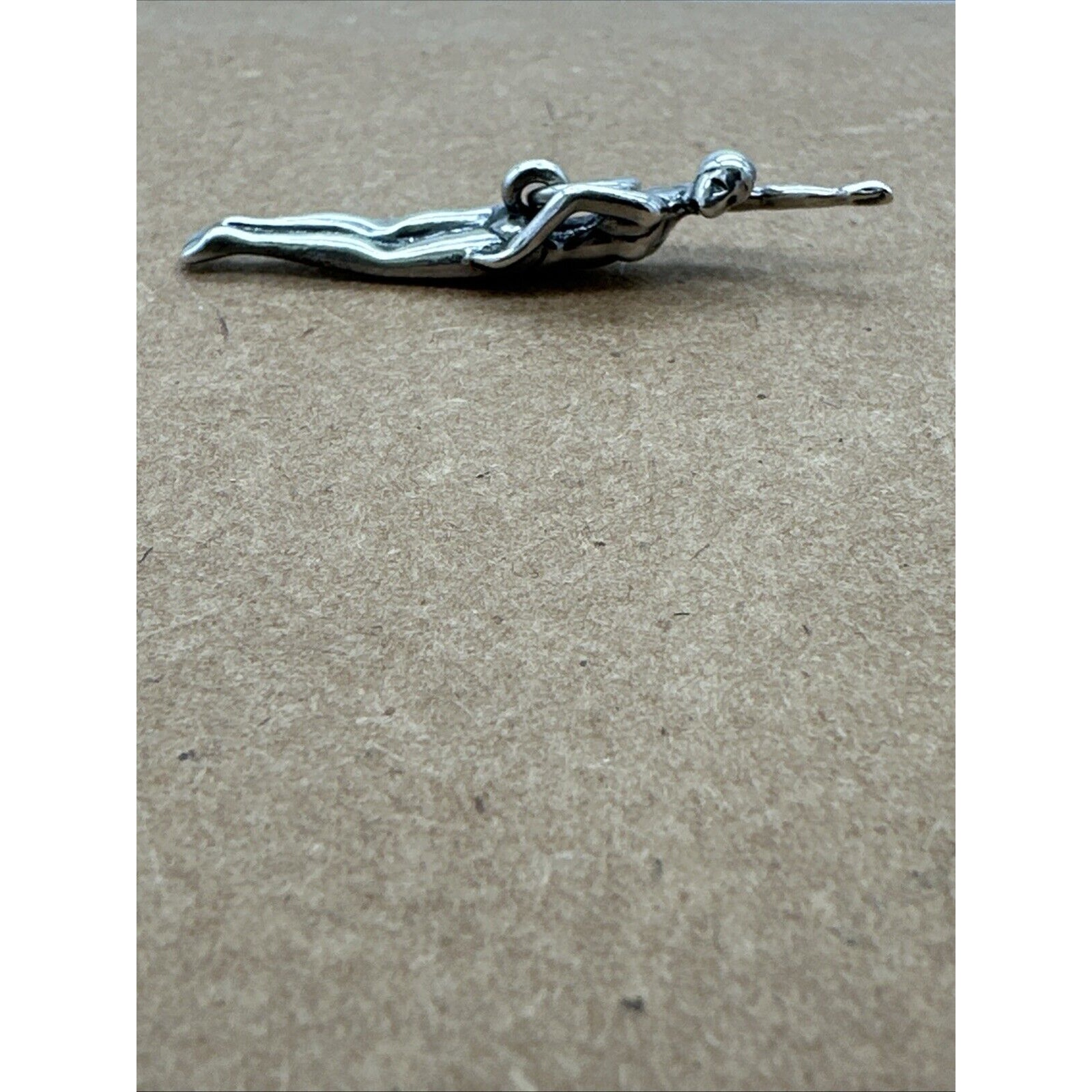 James Avery Retired Sterling Silver Swimmer Charm
