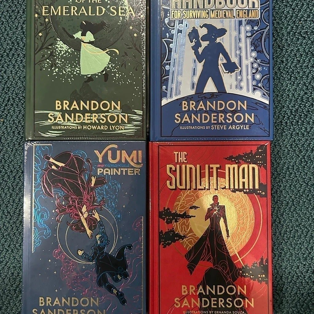 Brandon Sanderson Kickstarter Books
