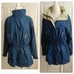 HEAD VTG 90s Womens M Outerwear Trail Rain Jacket Gorpcore Winter Ski Blue Beige