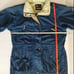 HEAD VTG 90s Womens M Outerwear Trail Rain Jacket Gorpcore Winter Ski Blue Beige