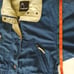 HEAD VTG 90s Womens M Outerwear Trail Rain Jacket Gorpcore Winter Ski Blue Beige