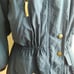 HEAD VTG 90s Womens M Outerwear Trail Rain Jacket Gorpcore Winter Ski Blue Beige