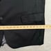 Joseph Abboud X Loro Piana Blazer Mens 44L Black 2-Button Sport Coat Herringbone