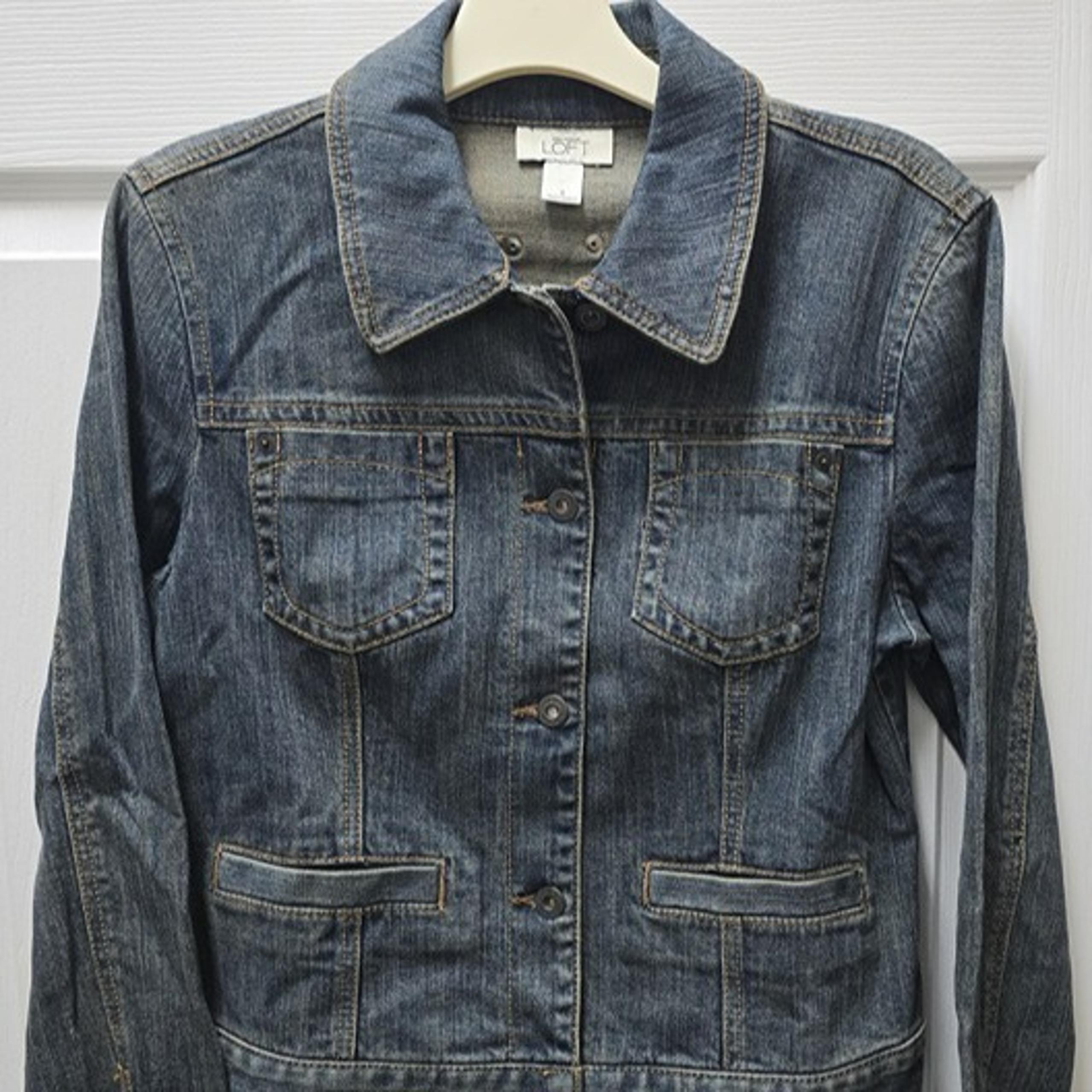 Ann Taylor Loft Women's Denim Jacket 6