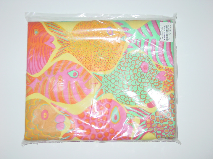 Kaffe Fassett Collective Shoal Yellow Fish Fabric-4 yds NEW