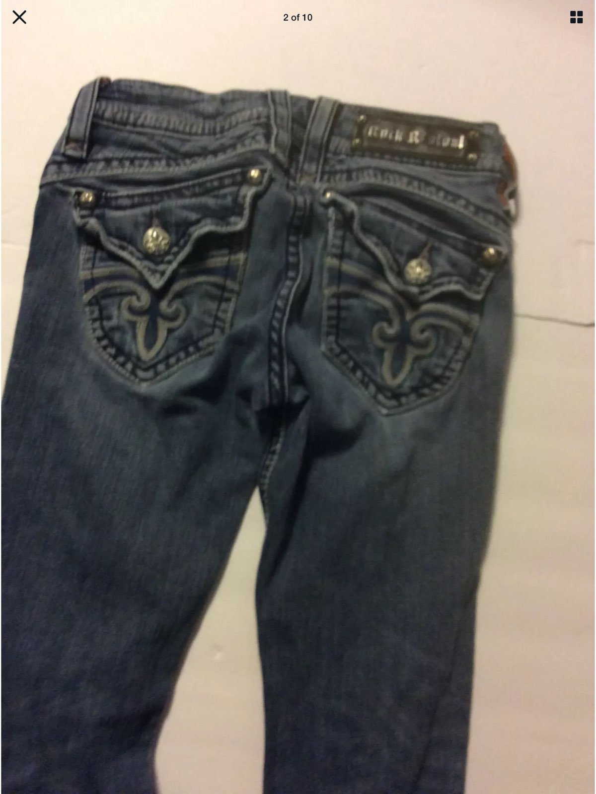 ROCK REVIVAL STEPHANIE JEANS 27x29