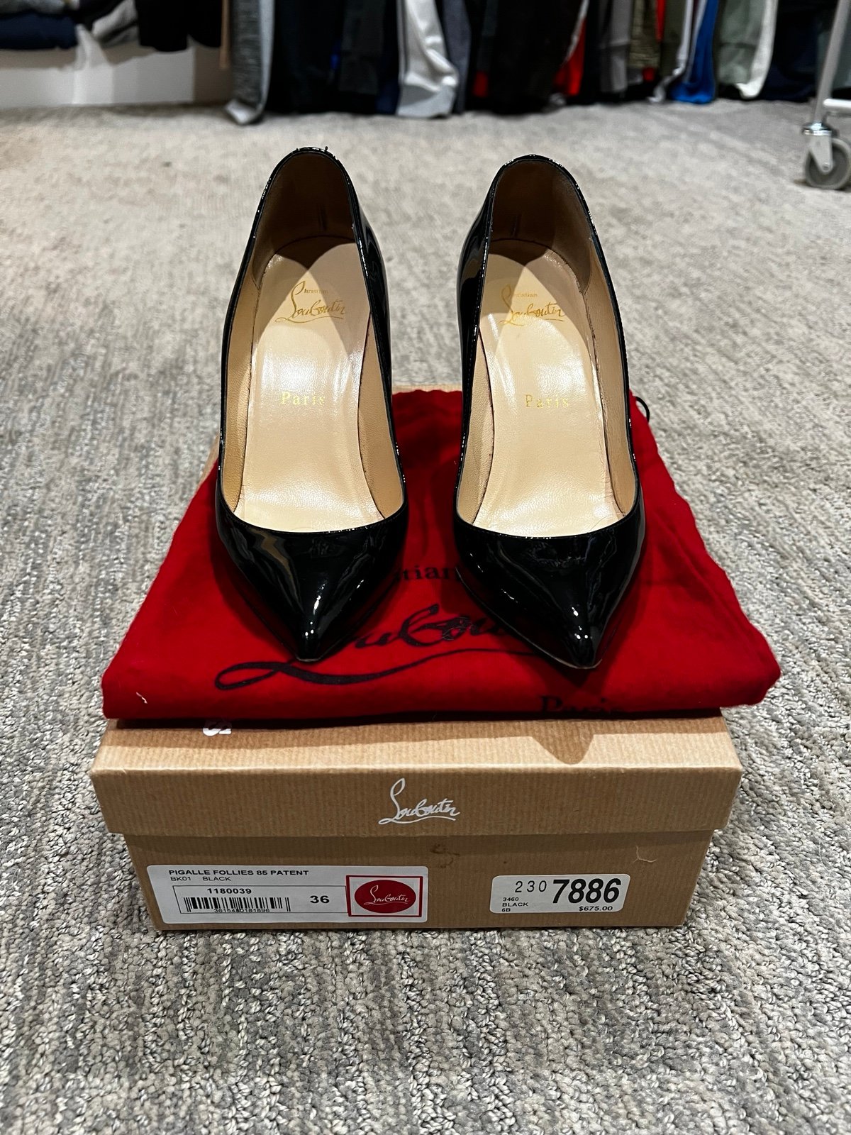 Black Christian Louboutin Heels