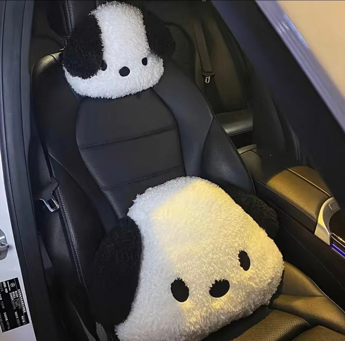 Pochacco Headrests & Lumbar Pillow Set NEW