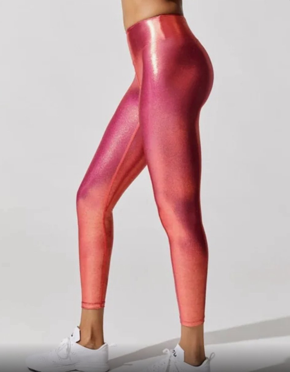 marvel leggings fire coral - S