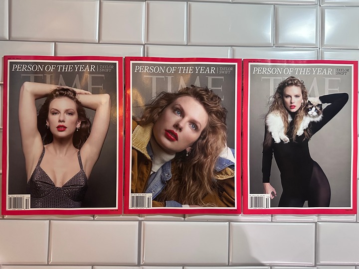 Taylor Swift 2023 Time Magazine Person Of The YEAR - Set Of All 3 Covers