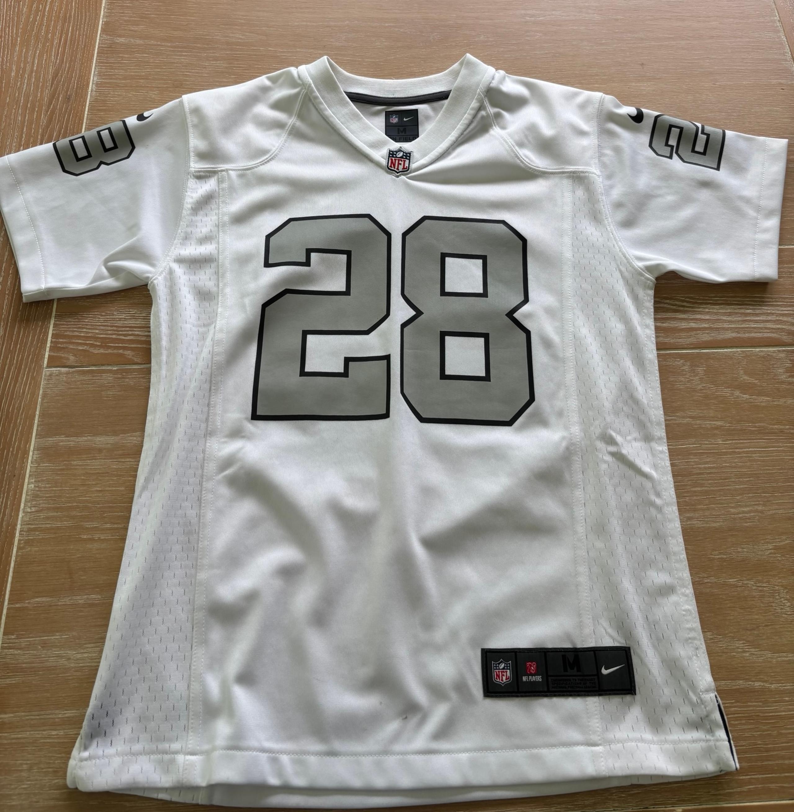 Youth Josh Jacobs Jersey  Las Vegas Raiders Nike Size M