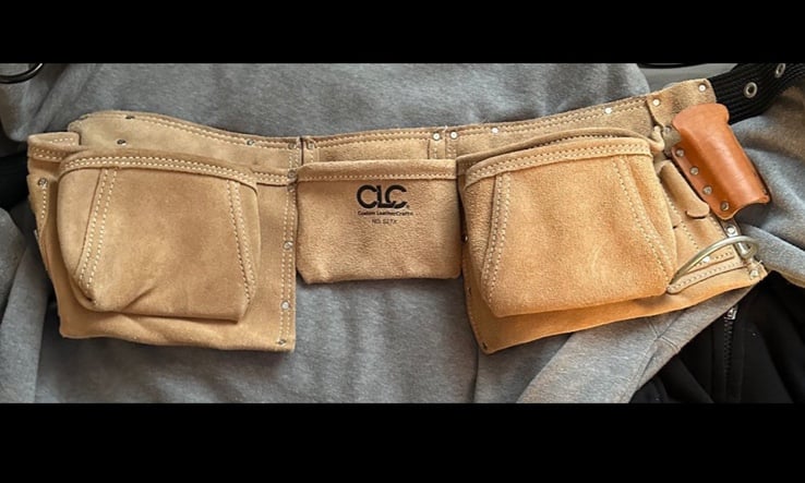 CLC leather tool belt