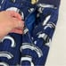 Anthropologie Cartonnier Charlie Pants Blue Brushstroke Cropped Trousers. 4