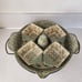 Temptations Ovenware Old World Bundt Cake Pan w/ Rack & Set of 4 Ramekins w/lids