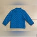 BURBERRY blue/green stitches quilting jacket boy's size 3Y
