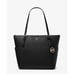 NWT MICHAEL KORS Jet Set Black Saffiano Leather Tote Bag
