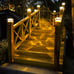 Solar LED Post Lights - Dual Mode, Waterproof, Easy Install for 3.5 -5 vfr