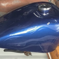 Harley Davidson 86-94 Sportster Fuel Gas Tank right side petcock.
