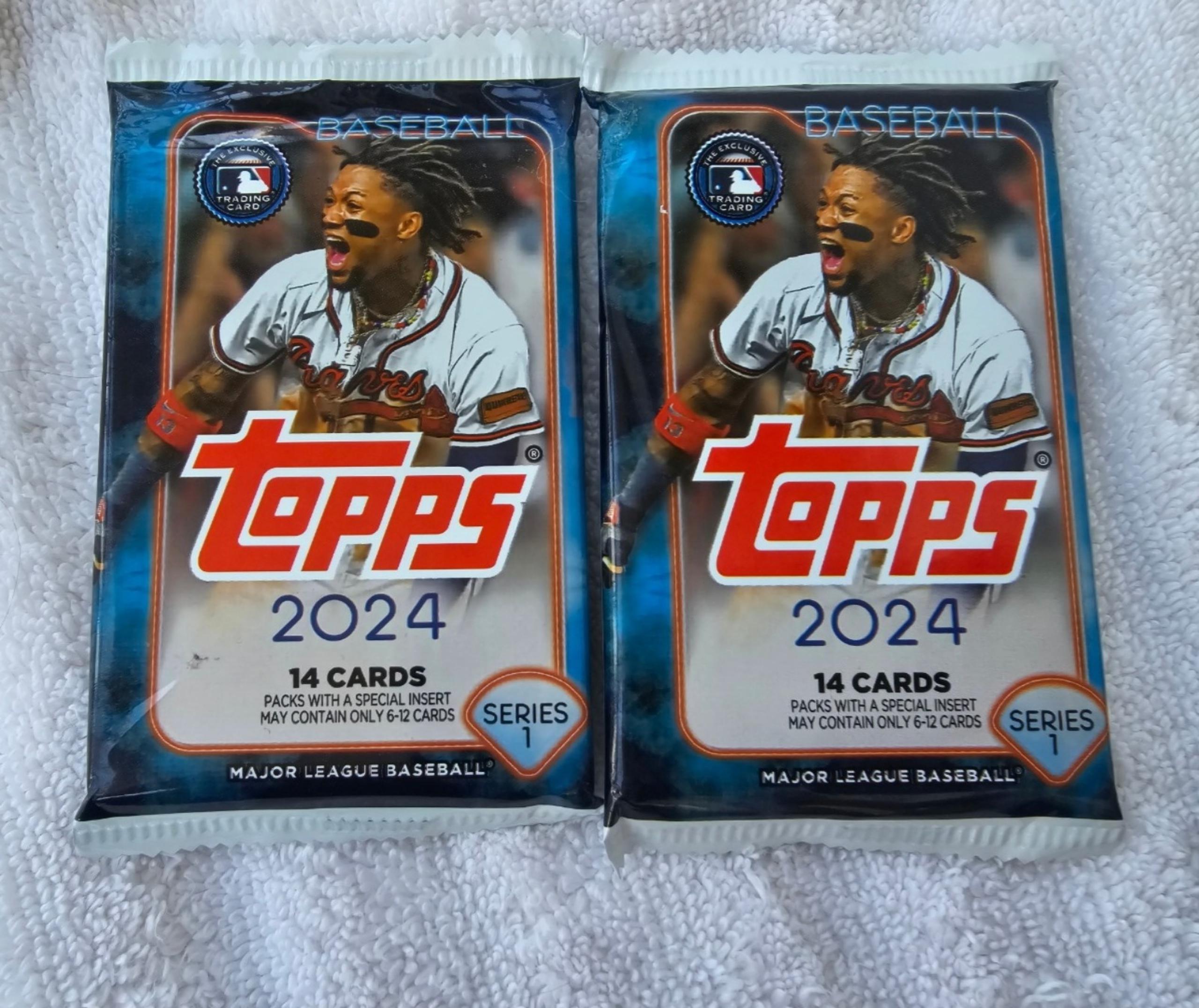 Topps baseball trading cards