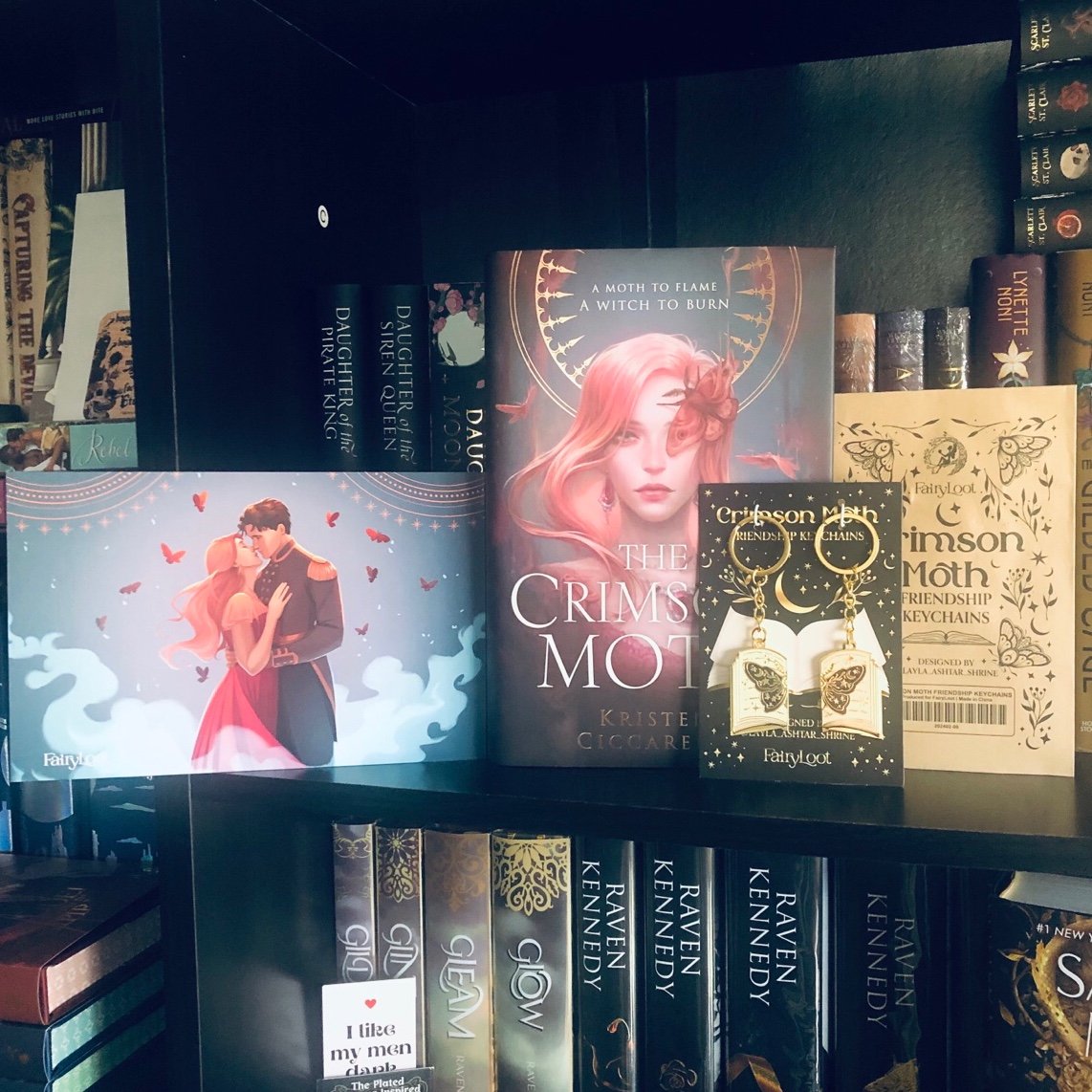 Exclusive Deluxe w/ Signed Author Letter The Crimson Moth Kristen Ciccarelli