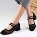 ZARA Block Heel Shoes