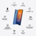 Samsung Galaxy M52 5G 128 GB in Icy Blue