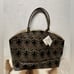 Sigrid Olsen Studio Brown tan tote bag geometric floral print NWT large shopper