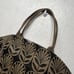 Sigrid Olsen Studio Brown tan tote bag geometric floral print NWT large shopper