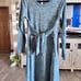 Nursing friendly sweater dress