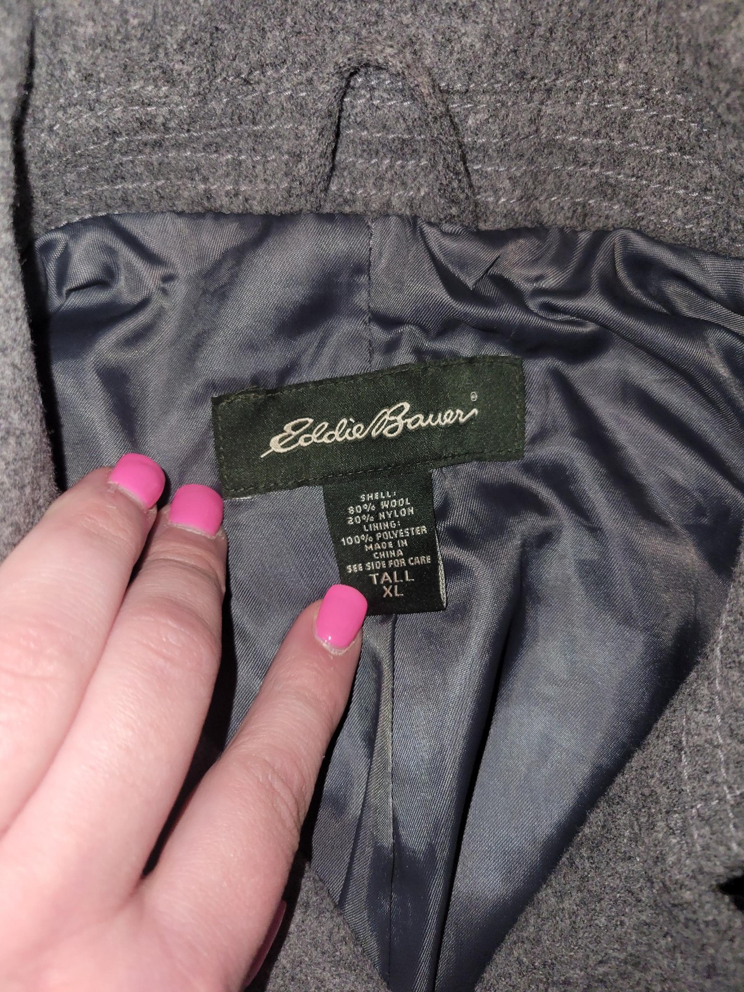 Eddie Bauer XL Tall Women's Peacoat