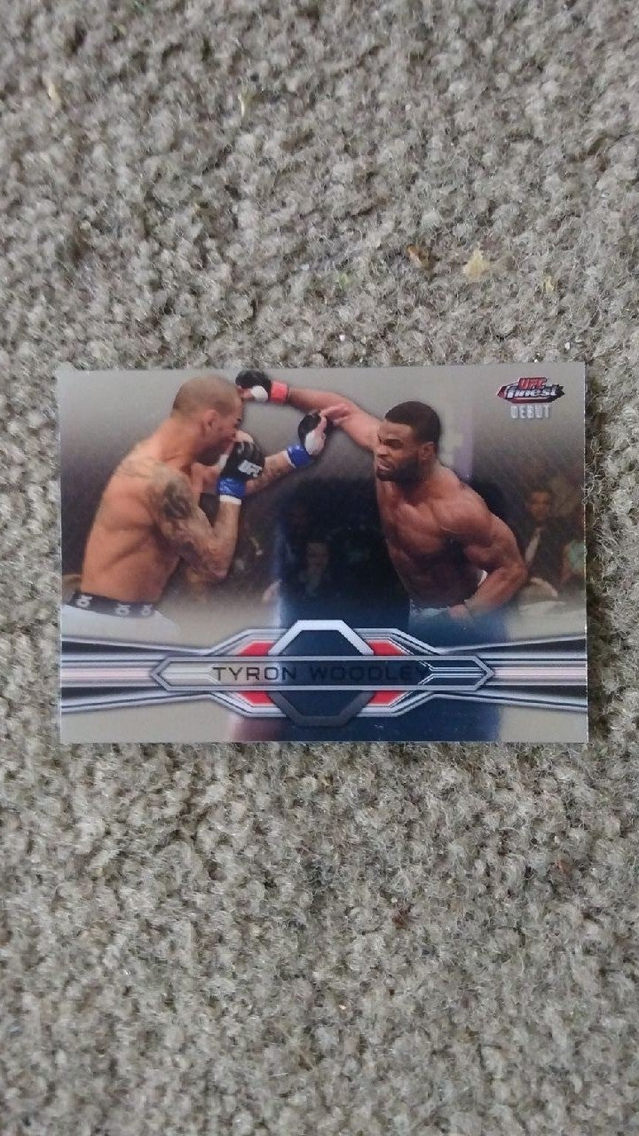 UFC Topps Tyron Woodley UFC DEBUT