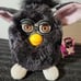 1998 Tiger FURBY Black/Brown Eyes W/Tag Tested Works