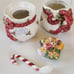FITZ AND FLOYD SUGAR CREAMER trinket box HOLIDAY TOYS 1994 CHRISTMAS SET RARE